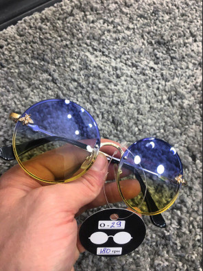 Окуляри - Gucci (Золоті)