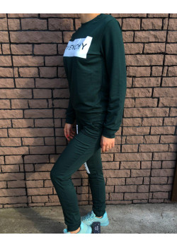 Женский спортивный костюм - В стиле Givenchy (Зеленый)