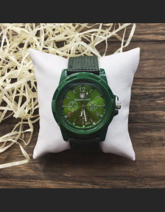 Наручний годинник - в стилі Gemius Army (Зелений)