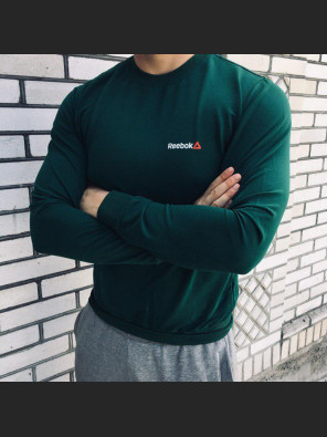 Свитшот - Мужской в стиле Reebok (Зеленый)