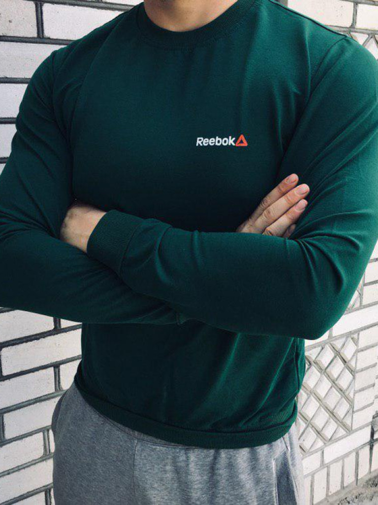 Свитшот - Мужской в стиле Reebok (Зеленый)