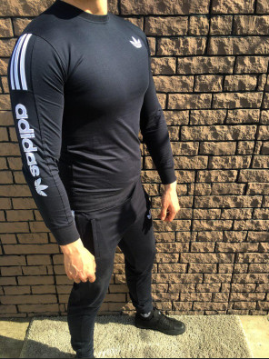 Чоловічий спортивний костюм - в стилі Adidas Original (Синій)