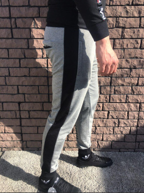 Чоловічі спортивні штани - В стилі Off-White (Сірі)