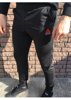 Мужские спортивные штаны - В стиле Reebok (Чёрные)