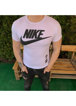 Мужская футболка - В стиле Nike (Белая)