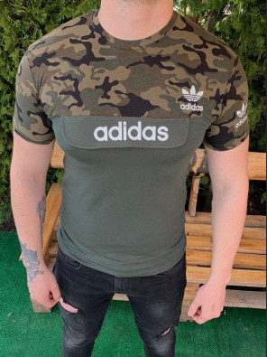 Чоловіча футболка - В стилі Adidas (Камуфляж)