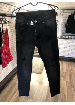 Джинсы - в стиле Corridor Jeans (Чёрные)