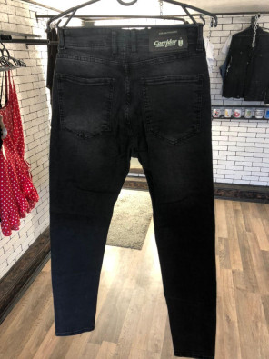 Джинси - в стилі Corridor Jeans (Чорні)