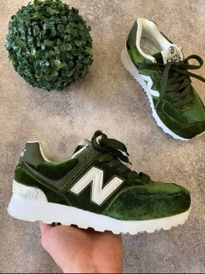 Жіночі кросівки New Balance зелені