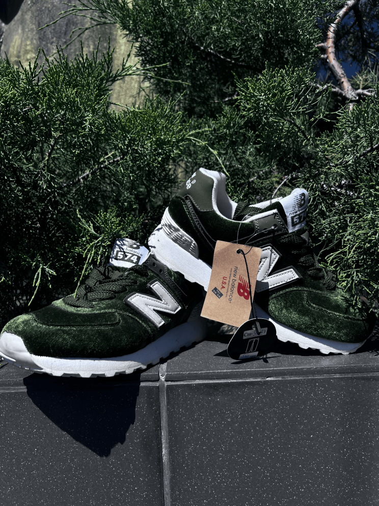 Жіночі кросівки New Balance зелені