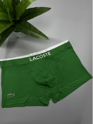 Чоловічі зелені труси-боксери Lacoste