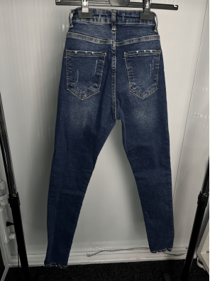 Чоловічі сині джинси slim fit Чоловічі сині джинси slim fit