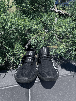 Чоловічі кросівки OFF-WHITE чорні | Легкі текстильні кросівки
