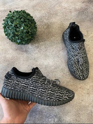 Кросівки - Сірі в стилі Adidas Yeezy