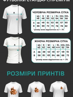 Чоловіча футболка стандарт якості Чоловіча футболка стандарт якості
