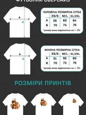 Чоловіча футболка оверсайз таш Чоловіча футболка оверсайз таш