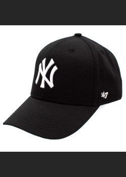 Бейсболка - В стиле New York (чёрная)