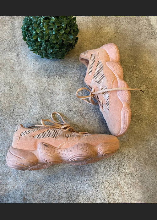 Кросівки - Рожеві в стилі Adidas Yeezy 
