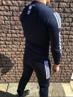 Чоловічий спортивний костюм - в стилі Adidas Original (Синій)