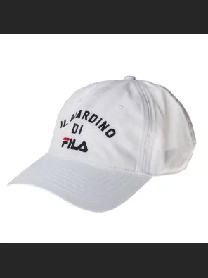 Бейсболка - В стилі FILA (Біла)